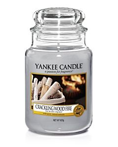 Yankee Candle Crackling Wood Fire Large Jar